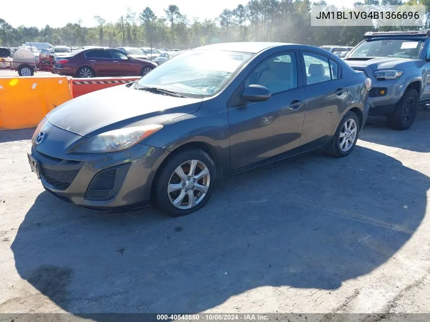 JM1BL1VG4B1366696 2011 Mazda Mazda3 I Touring