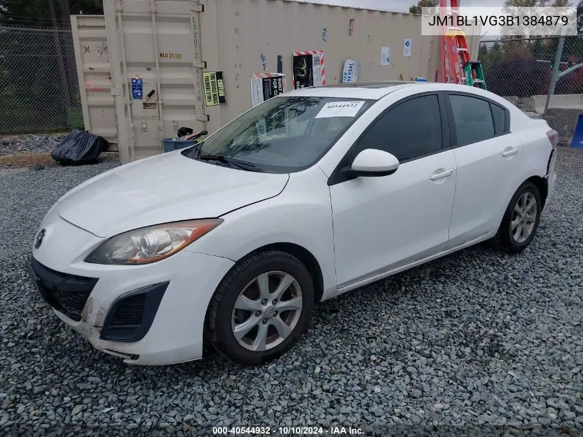 2011 Mazda Mazda3 I Touring VIN: JM1BL1VG3B1384879 Lot: 40544932