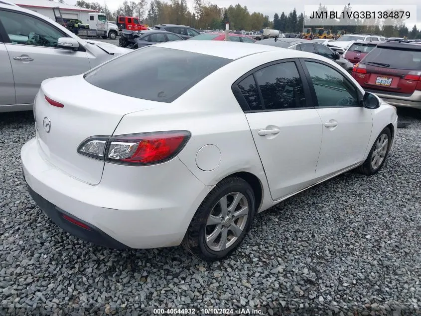 2011 Mazda Mazda3 I Touring VIN: JM1BL1VG3B1384879 Lot: 40544932