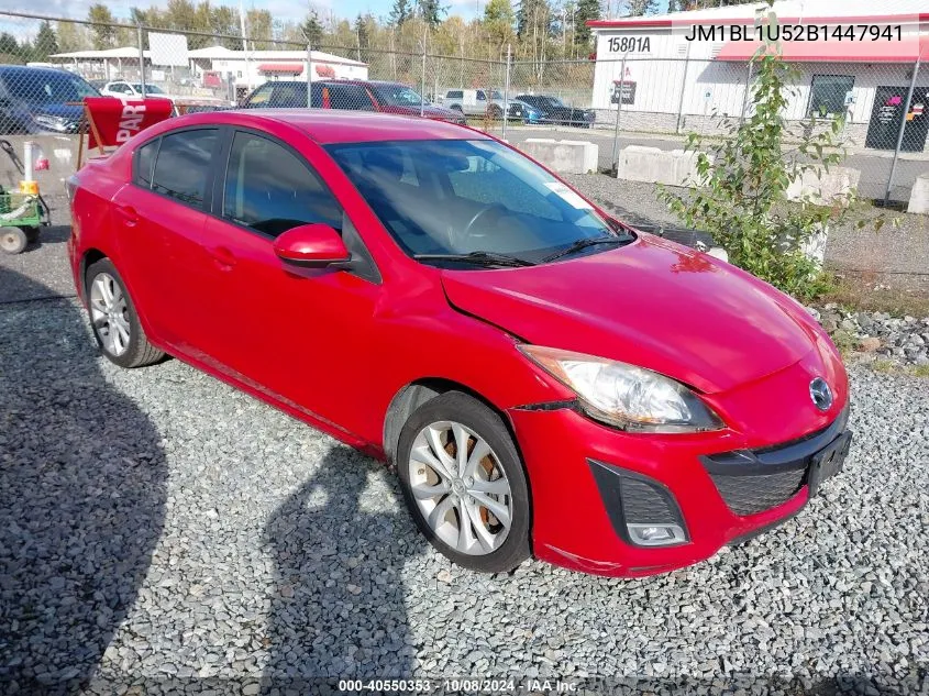 JM1BL1U52B1447941 2011 Mazda Mazda3 S Sport