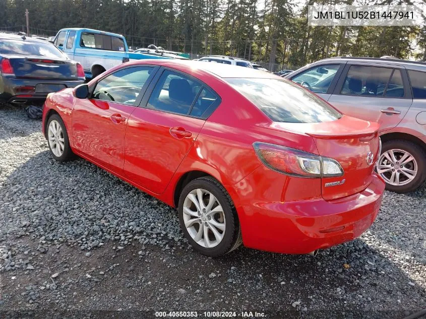 JM1BL1U52B1447941 2011 Mazda Mazda3 S Sport