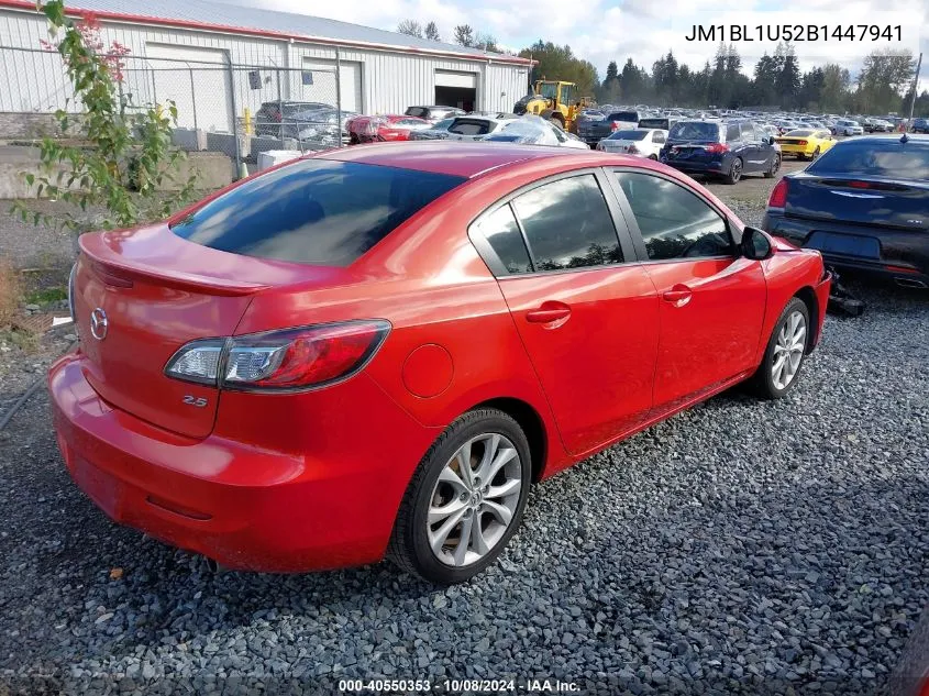 JM1BL1U52B1447941 2011 Mazda Mazda3 S Sport