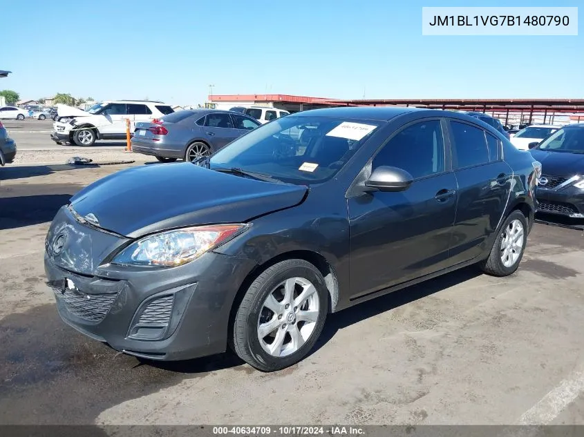 JM1BL1VG7B1480790 2011 Mazda Mazda3 I Touring