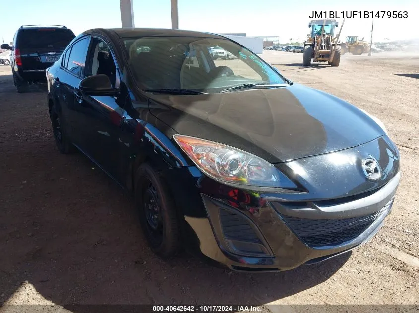 2011 Mazda Mazda3 I Sport VIN: JM1BL1UF1B1479563 Lot: 40642642