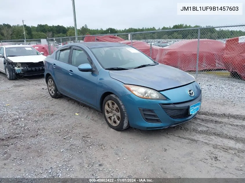 2011 Mazda Mazda3 I Sport VIN: JM1BL1UF9B1457603 Lot: 40802422