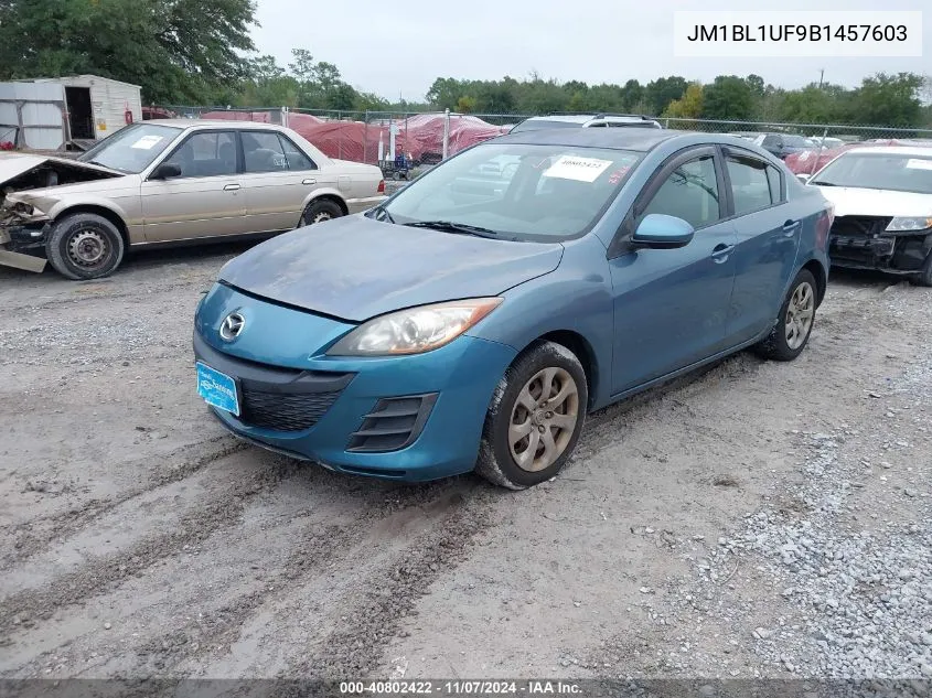 2011 Mazda Mazda3 I Sport VIN: JM1BL1UF9B1457603 Lot: 40802422