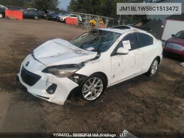 JM1BL1W58C1513472 2012 Mazda 3 S