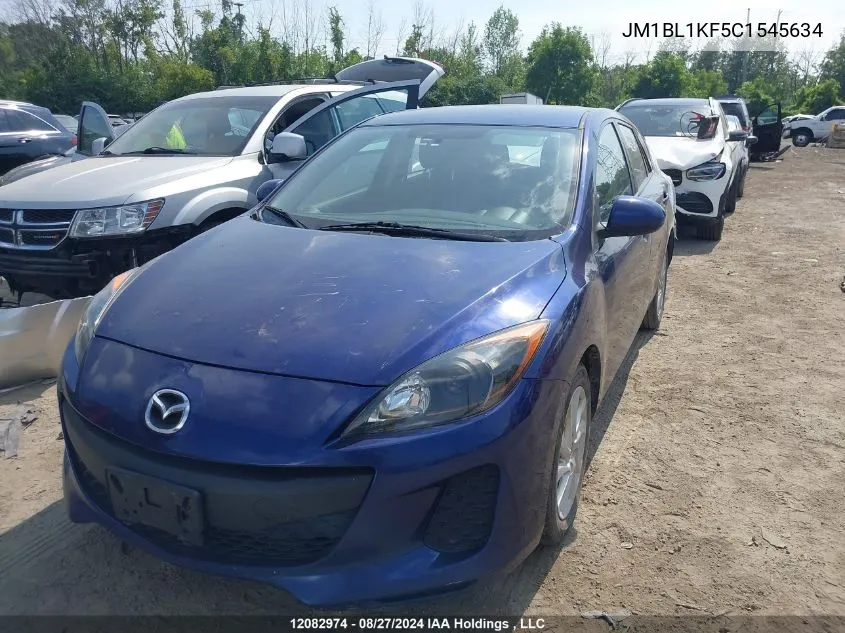 JM1BL1KF5C1545634 2012 Mazda Mazda3