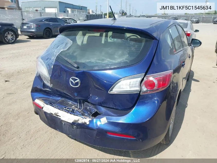 JM1BL1KF5C1545634 2012 Mazda Mazda3