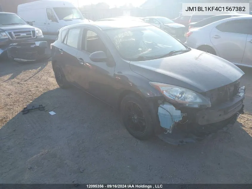 JM1BL1KF4C1567382 2012 Mazda Mazda3