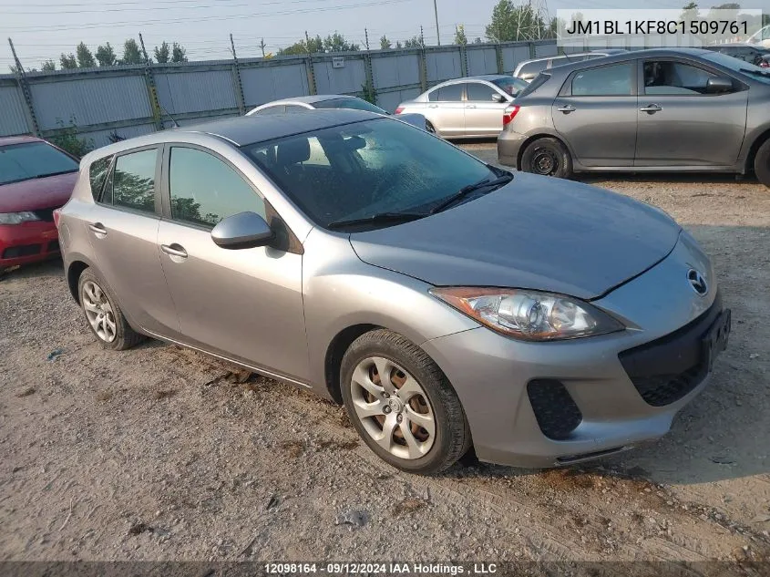 JM1BL1KF8C1509761 2012 Mazda Mazda3