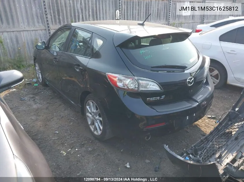 JM1BL1M53C1625812 2012 Mazda Mazda3