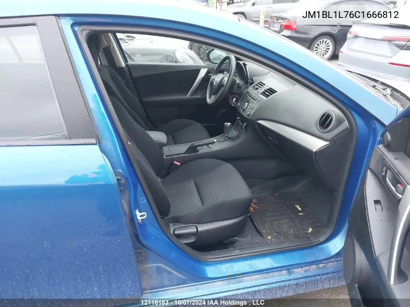 JM1BL1L76C1666812 2012 Mazda 3 I