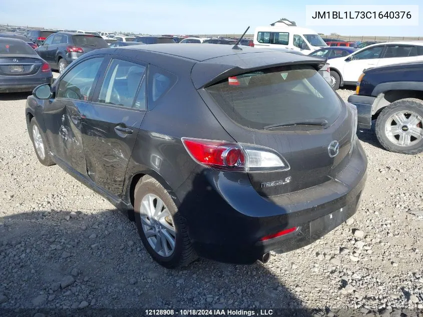 2012 Mazda Mazda3 VIN: JM1BL1L73C1640376 Lot: 12128908