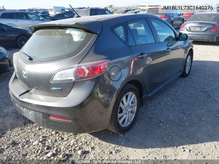 2012 Mazda Mazda3 VIN: JM1BL1L73C1640376 Lot: 12128908