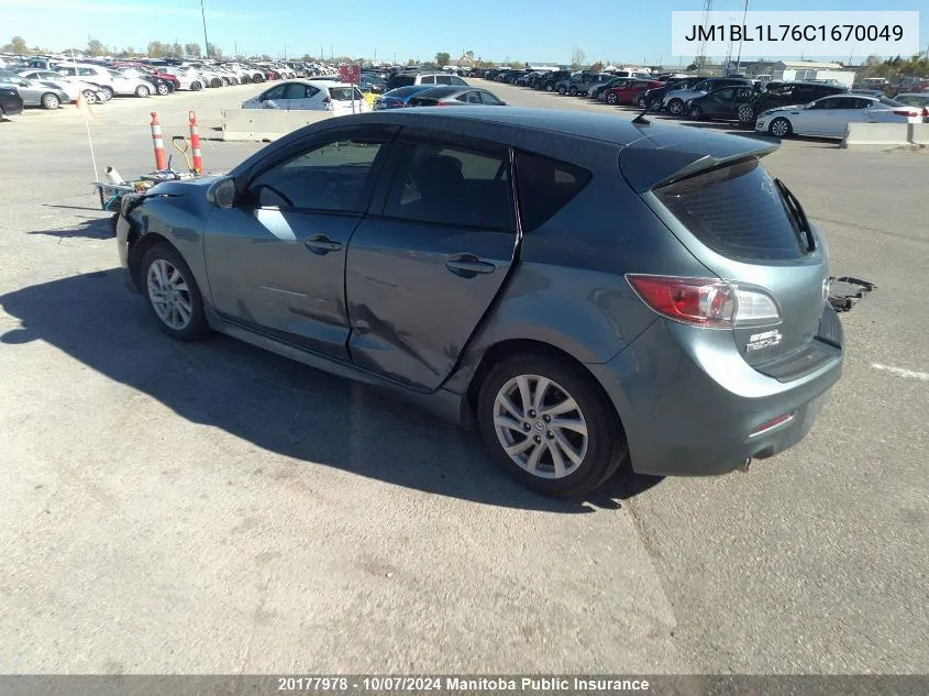 JM1BL1L76C1670049 2012 Mazda Mazda3 Sport Gs Sky