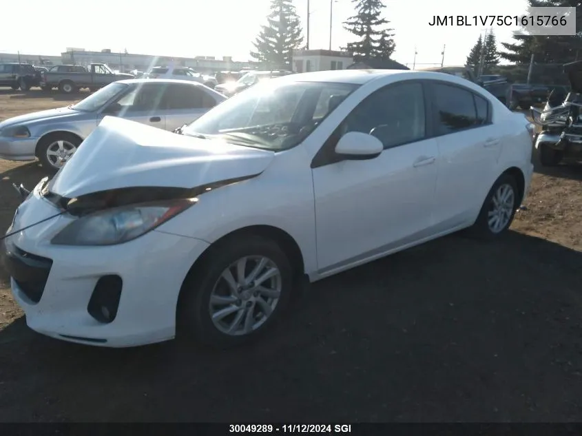 2012 Mazda 3 I VIN: JM1BL1V75C1615766 Lot: 30049289