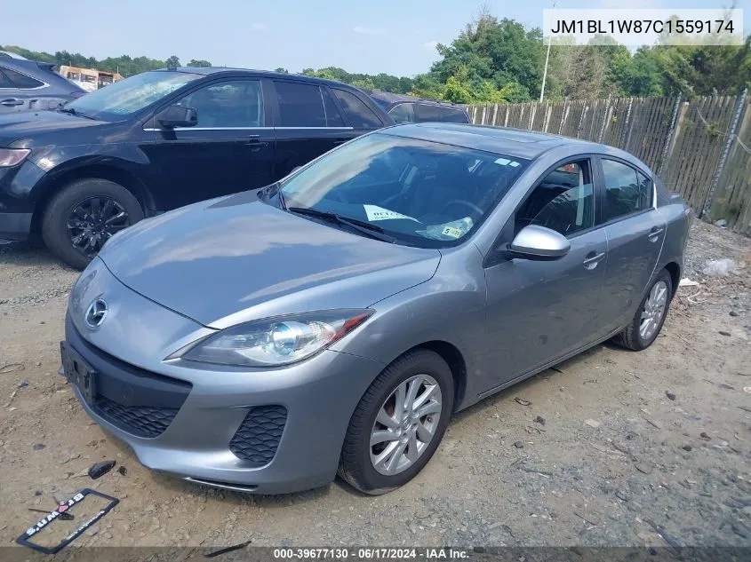 2012 Mazda Mazda3 I Grand Touring VIN: JM1BL1W87C1559174 Lot: 39677130