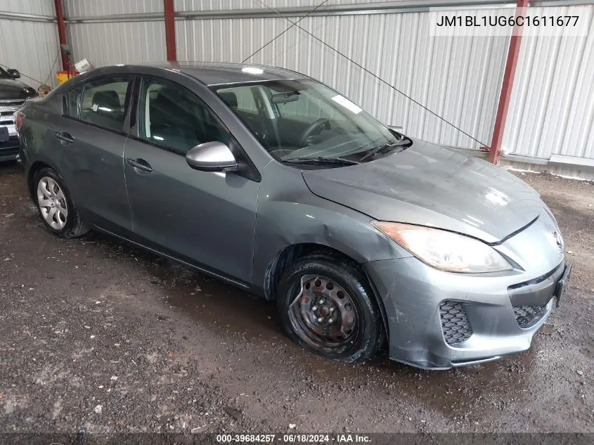 2012 Mazda Mazda3 I Sport VIN: JM1BL1UG6C1611677 Lot: 39684257