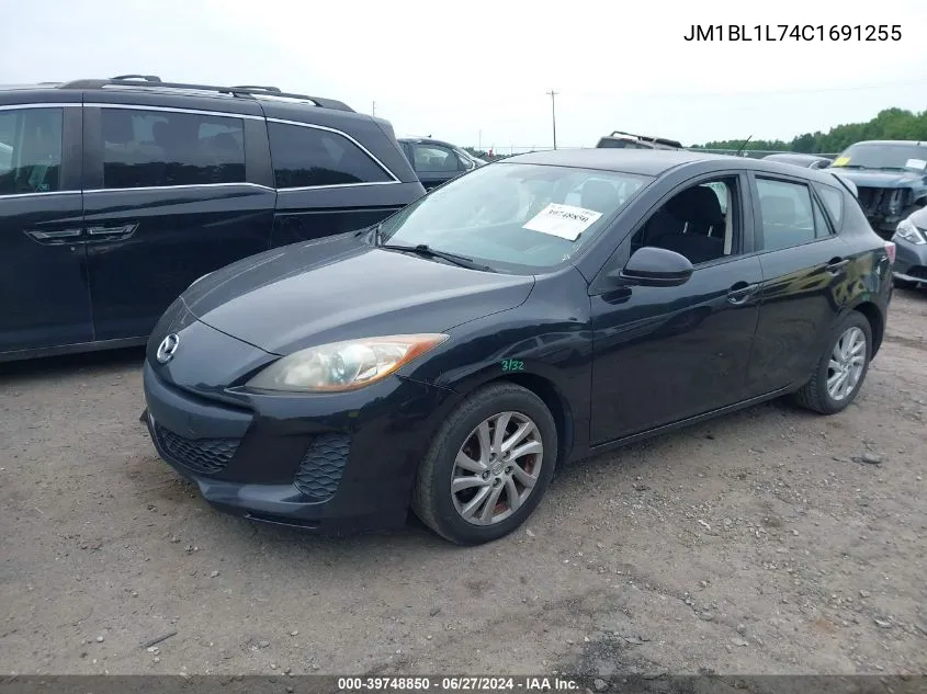 2012 Mazda Mazda3 I Touring VIN: JM1BL1L74C1691255 Lot: 39748850