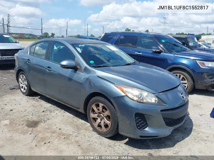 2012 Mazda Mazda3 I Sport VIN: JM1BL1UF8C1552817 Lot: 39796723