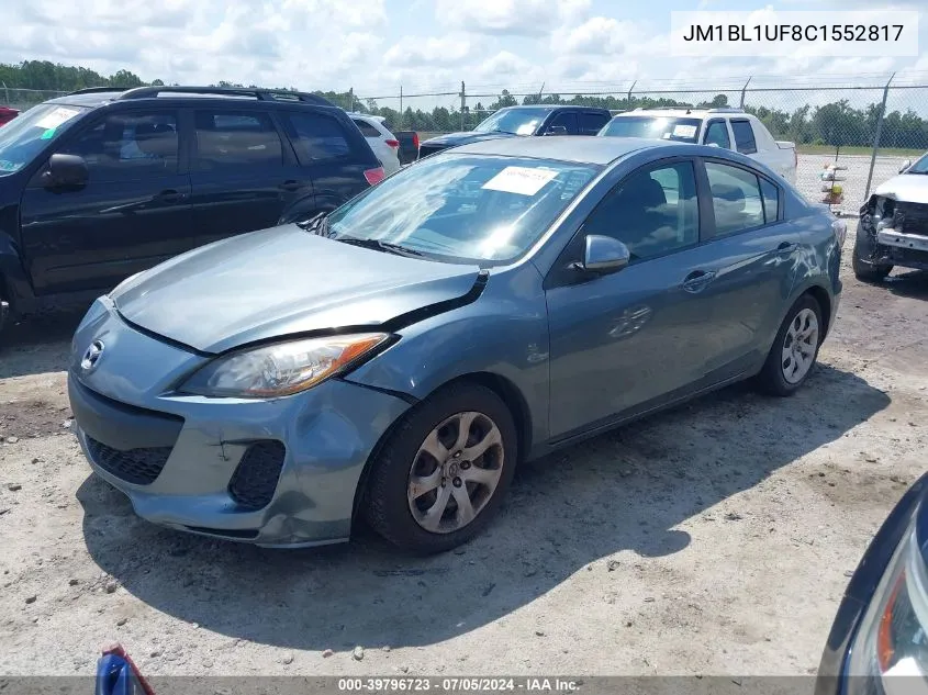 2012 Mazda Mazda3 I Sport VIN: JM1BL1UF8C1552817 Lot: 39796723