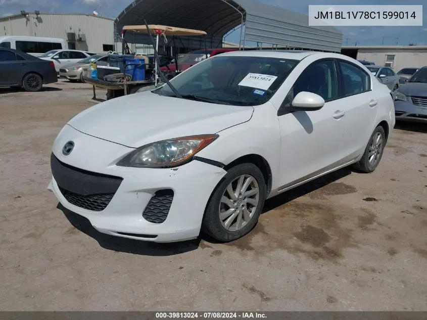 2012 Mazda Mazda3 I Touring VIN: JM1BL1V78C1599014 Lot: 39813024