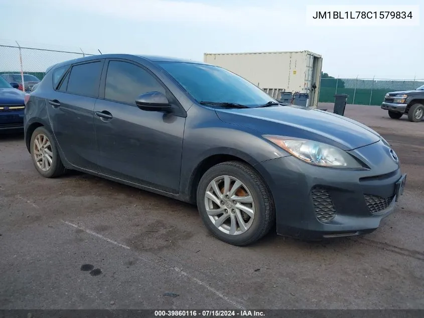 2012 Mazda Mazda3 I Touring VIN: JM1BL1L78C1579834 Lot: 39860116