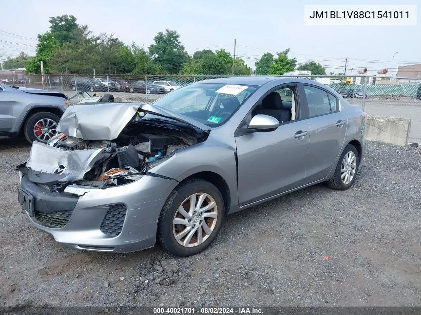 2012 Mazda Mazda3 I Touring VIN: JM1BL1V88C1541011 Lot: 40021701