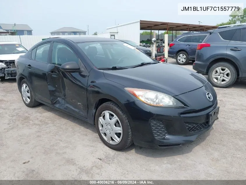 2012 Mazda Mazda3 I Sport VIN: JM1BL1UF7C1557779 Lot: 40036216