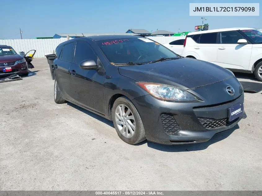 2012 Mazda Mazda3 I Touring VIN: JM1BL1L72C1579098 Lot: 40045517