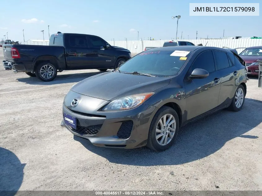 2012 Mazda Mazda3 I Touring VIN: JM1BL1L72C1579098 Lot: 40045517