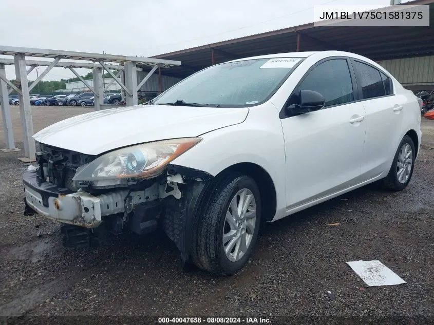 JM1BL1V75C1581375 2012 Mazda Mazda3 I Touring