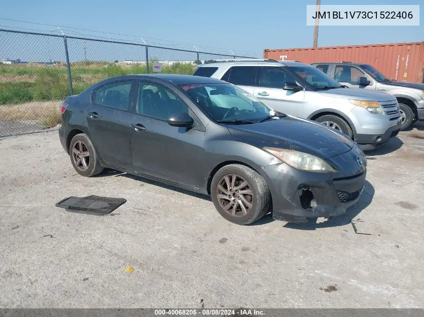 2012 Mazda Mazda3 I Touring VIN: JM1BL1V73C1522406 Lot: 40068205