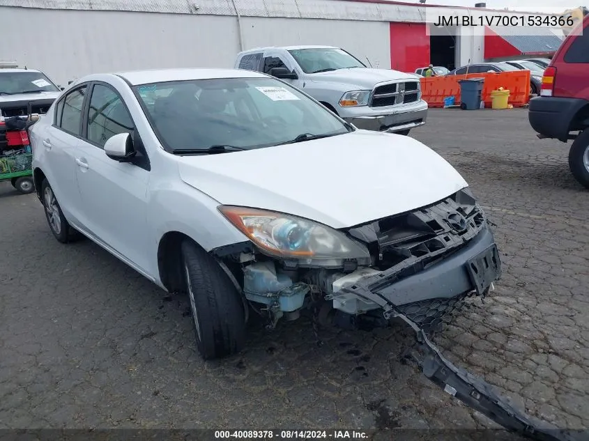 JM1BL1V70C1534366 2012 Mazda Mazda3 I Touring