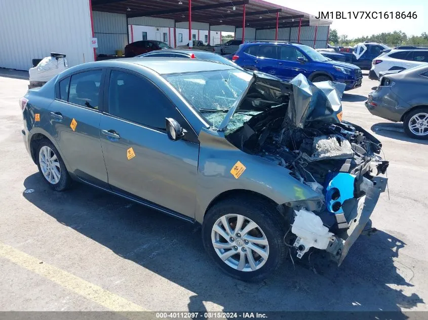 2012 Mazda Mazda3 I Touring VIN: JM1BL1V7XC1618646 Lot: 40112097