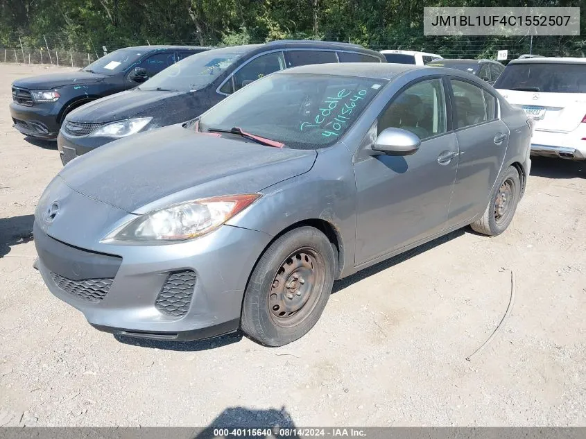 2012 Mazda Mazda3 I Sport VIN: JM1BL1UF4C1552507 Lot: 40115640