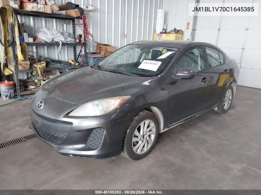 2012 Mazda Mazda3 I Touring VIN: JM1BL1V70C1645385 Lot: 40150283