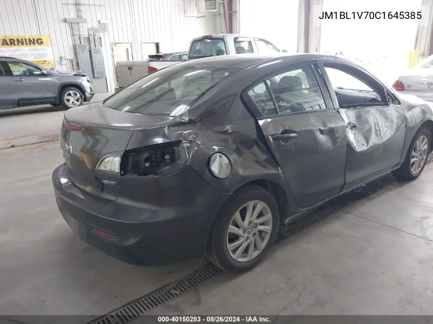 JM1BL1V70C1645385 2012 Mazda Mazda3 I Touring