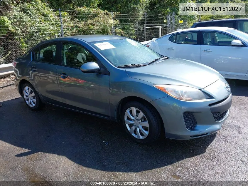 JM1BL1UFXC1512027 2012 Mazda Mazda3 I Sport