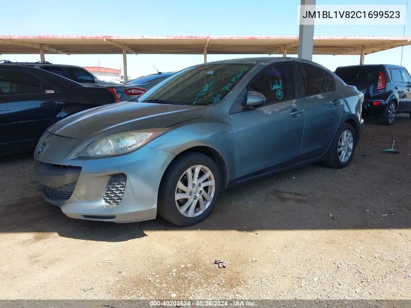 2012 Mazda Mazda3 I Touring VIN: JM1BL1V82C1699523 Lot: 40203634