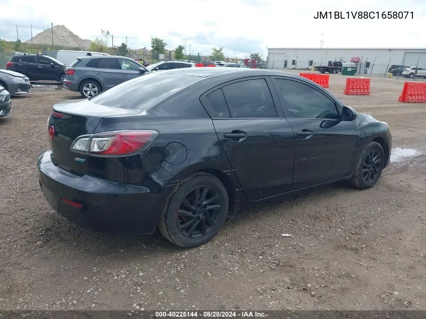 2012 Mazda Mazda3 I Touring VIN: JM1BL1V88C1658071 Lot: 40225144