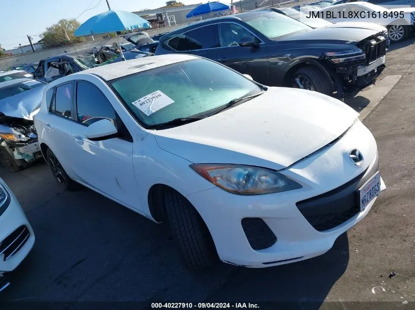 2012 Mazda 3 I VIN: JM1BL1L8XC1618495 Lot: 40227910