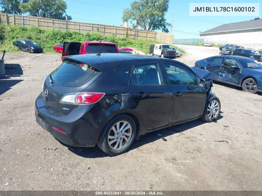 2012 Mazda Mazda3 I Touring VIN: JM1BL1L78C1600102 Lot: 40233841