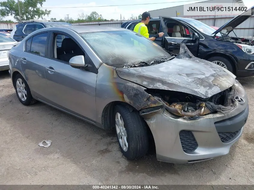 2012 Mazda Mazda3 I Sport VIN: JM1BL1UF9C1514402 Lot: 40241342