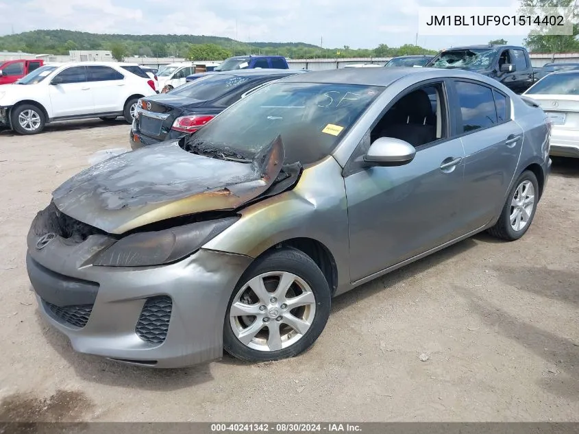 JM1BL1UF9C1514402 2012 Mazda Mazda3 I Sport