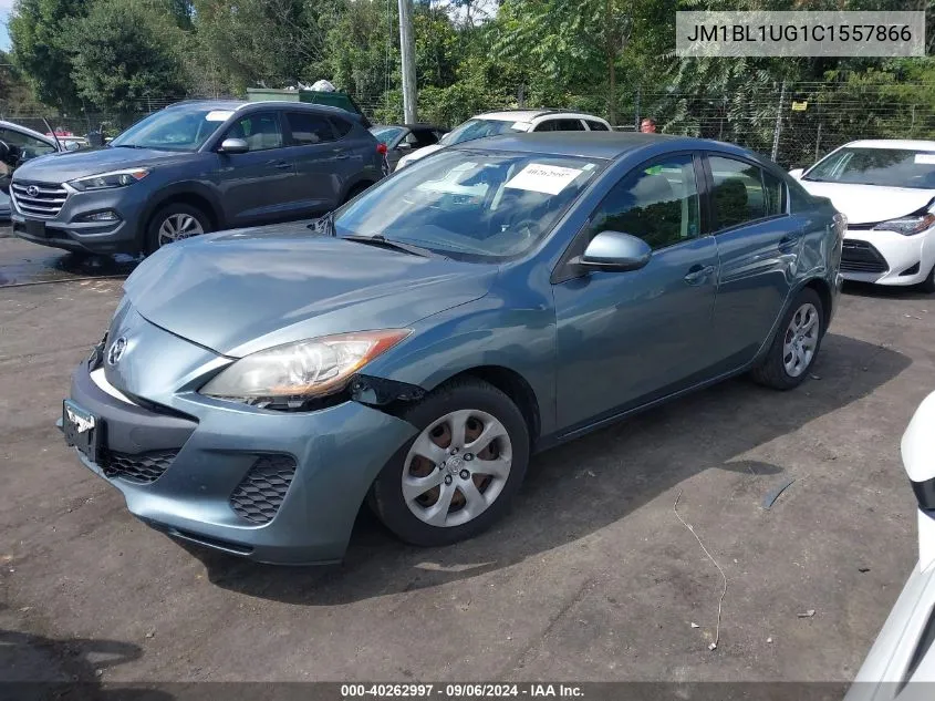 2012 Mazda Mazda3 I Sport VIN: JM1BL1UG1C1557866 Lot: 40262997