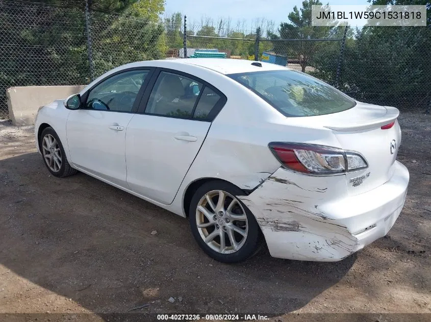 JM1BL1W59C1531818 2012 Mazda 3 S