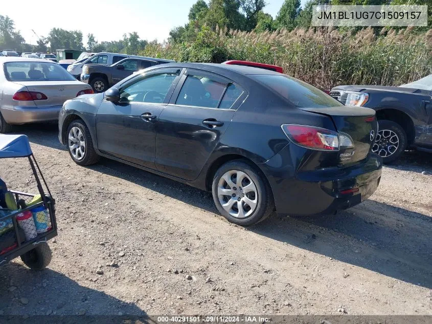 2012 Mazda Mazda3 VIN: JM1BL1UG7C1509157 Lot: 40291501