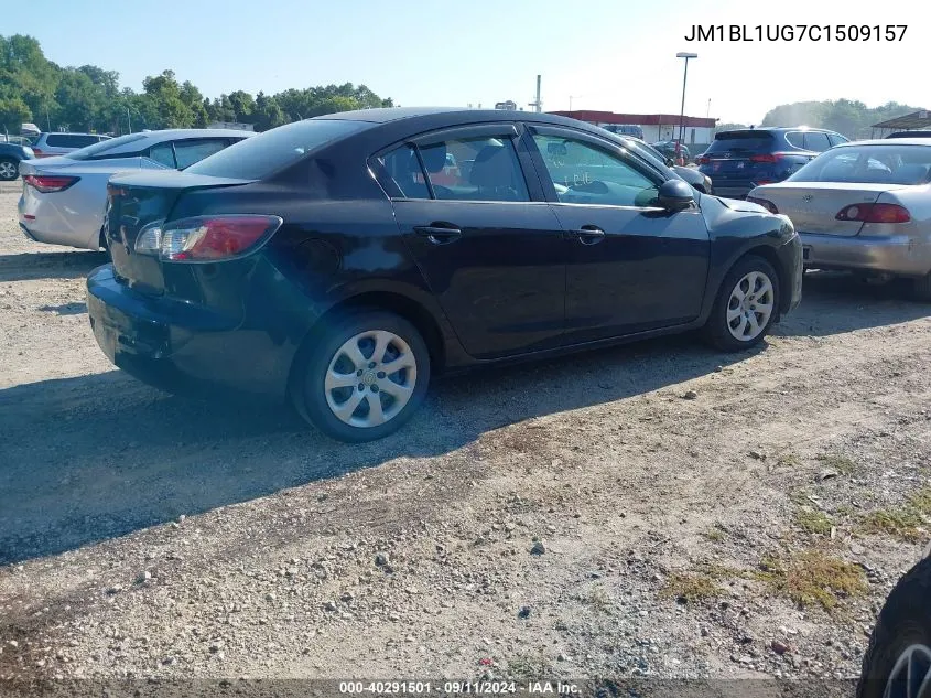 2012 Mazda Mazda3 VIN: JM1BL1UG7C1509157 Lot: 40291501